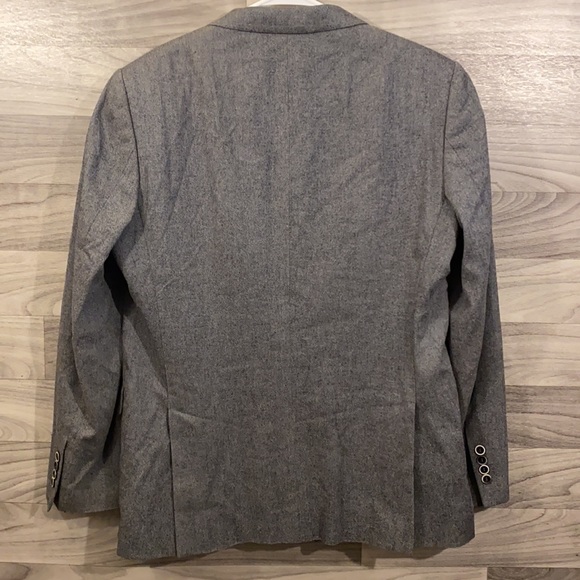 Versace Collection Black & White Grid Silk/Wool Sport Coat - Picture 5 of 14